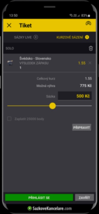 Registrace ve Fortuně