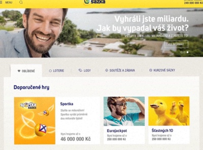 Sazka CZ online app