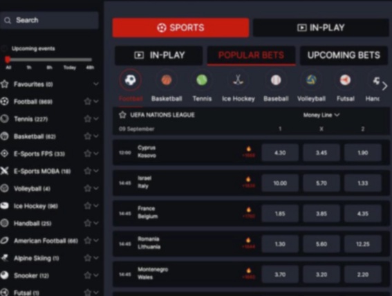 Tipsport app